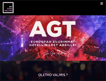 Tablet Screenshot of agt.fi